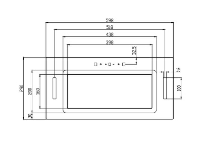 Вытяжка Schtoff Armonia 60 White (Китай)