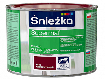 Эмаль масляно-фталевая SNIEZKA Supermal 0,4л (Польша) в Борисове