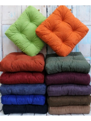 Подушка декоративная  МАТЕХ VELOURS LINE 40*40*8. мятный (Беларусь)