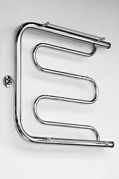 Плотенцесушитель водяной Ростела Фокстрот ДУ-25 500x500 мм с боковым подключением 1" (Беларусь)