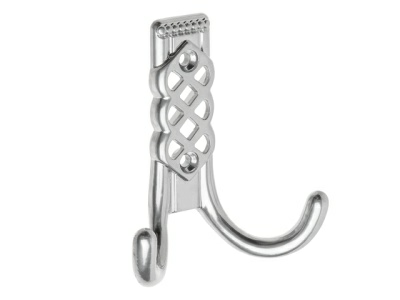 Крючок-вешалка №30 хром. эффект  (Россия)