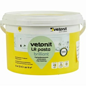 Шпатлевка полимерная финишная WEBER VETONIT LR Pasta Brilliant (Россия) в Борисове Шпатлевка полимерная финишная WEBER VETONIT LR Pasta Brilliant (Россия) в Борисове