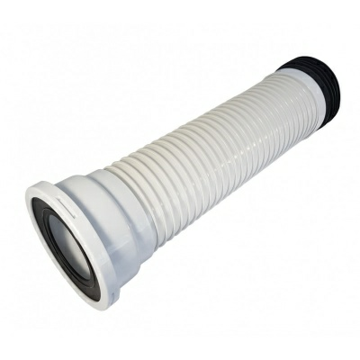 Удлинитель гибкий для унитаза 180-440мм (обратного сжатия) (Россия)