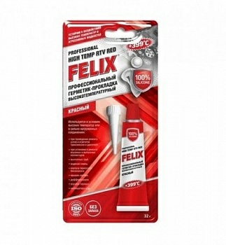 Герметик-прокладка FELIX красный 32г (Россия)
