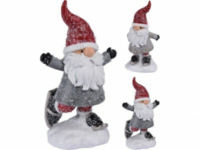 Статуэтка новогодняя полистоун Санта 5*6*14 см (Китай)