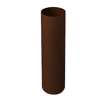 Труба водосточная АП Комфорт ПВХ 85/3000мм (Россия)