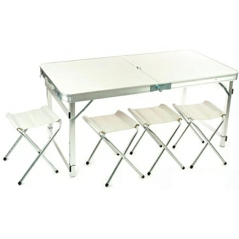 Комплект складной мебели Ausini VT21-10051 стол и стулья (Китай)