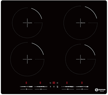 Электрическая варочная поверхность индукционная I60H12 Black (Турция)