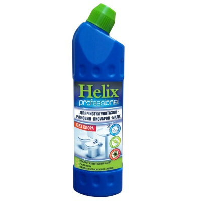 Средство для чистки унитазов Helix без хлора 0,75л (Россия)