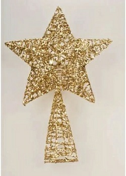Новогоднее украшение "Звезда на елку" V5195 (Китай)