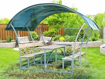 Каркас беседки «Садовод Опти» 2м (Беларусь)