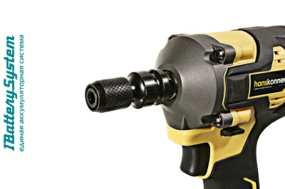 Аккумуляторный ударный гайковерт Hanskonner HCD20420BLC (Китай)