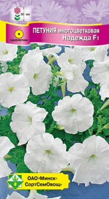 Петуния гибридная многоцветковая Надежда F1 (Чехия)