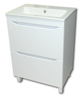 Тумба с умывальником Гамма Р24оФ8/2-У60 Практико-44060 (Беларусь)