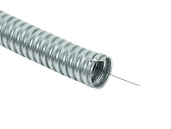 Металлорукав РЗ-Ц с протяжкой 25м в упаковке ЮПИТЕР (Китай)