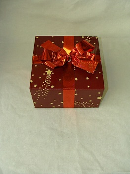 Коробка подарочная 15*15*8 см (Китай)