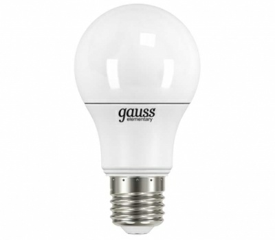 Светодиодная лампа Gauss LED А60 7W E27 2700K (Китай)