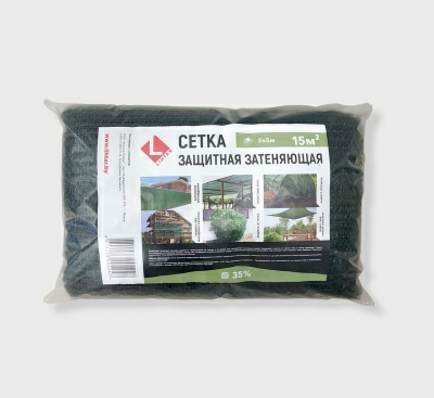 Защитная затеняющая сетка LIHTAR МИНИ 15м2 35% 3*5м (Россия)  Защитная затеняющая сетка LIHTAR МИНИ 15м2 35% 3*5м (Россия)