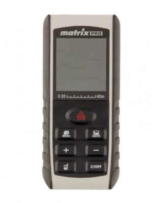 Лазерный дальномер LD-40,40 м с электронным угломером Matrix (Китай)