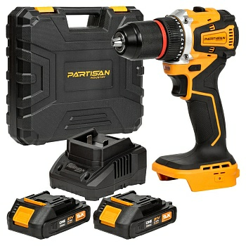 Дрель-шуруповерт аккумуляторная PARTISAN AD-2150BL (Китай) 