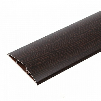 Наличник с кабель-каналом 70 мм 2,2 м "Идеал" Венге черный/302 (Россия)