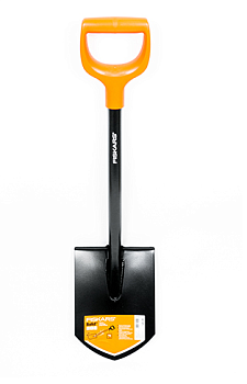 Лопата штыковая укороченная Solid FISKARS 1066715 (Польша)