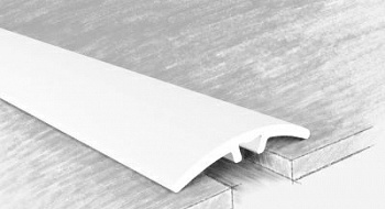 Порог алюминиевый 70-013Т Белый 1,8м (Беларусь) в Борисове