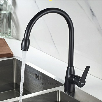 Смеситель для кухонной мойки Ledeme L4069B (Китай)