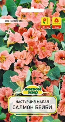 Настурция малая Салмон Беби W. Legutko 1 г (Россия)
