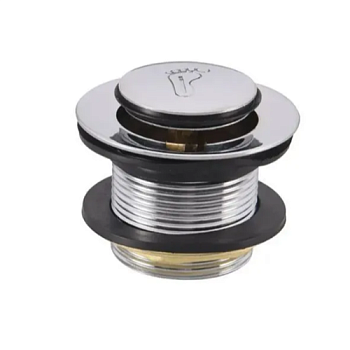 Выпуск с системой клик-клак для сифона ванны и душевого поддона (Россия)