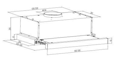 Вытяжка Schtoff TF-5260 GWH (Китай)
