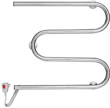 Полотенцесушитель электрический М-образный кабель с кнопкой (Беларусь)