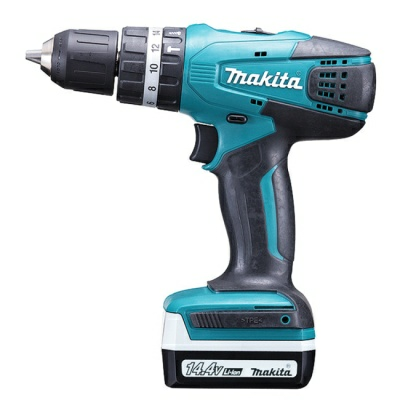 Аккумуляторная ударная дрель-шуруповерт MAKITA HP 347 DWE (Китай)