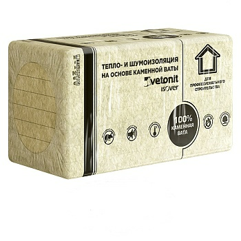 Плиты из каменной ваты ISOVER OPTIMAL 1000х600мм (Россия)