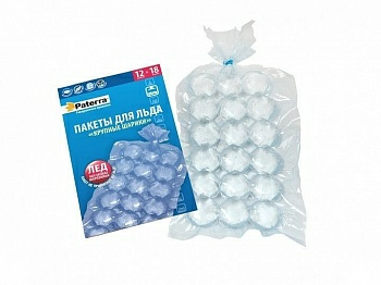 Пакеты для приготовления льда "Крупные шарики" на 18 ячеек, 12 шт в упаковке (Россия) Пакеты для приготовления льда "Крупные шарики" на 18 ячеек, 12 шт в упаковке (Россия)