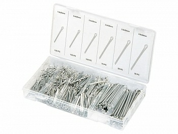 Набор шплинтов Сибртех 555 предметов (Китай)