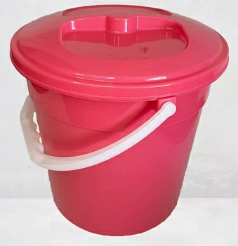 Ведро  "Лайт" с крышкой (Беларусь)