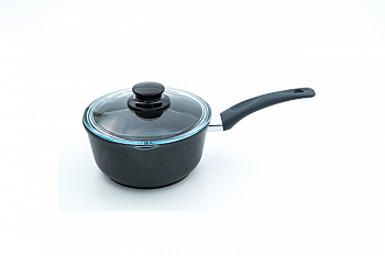 Ковш АЛ 0,75 л со стеклянной крышкой Престиж, Виктория Р09 0,75G (Беларусь)