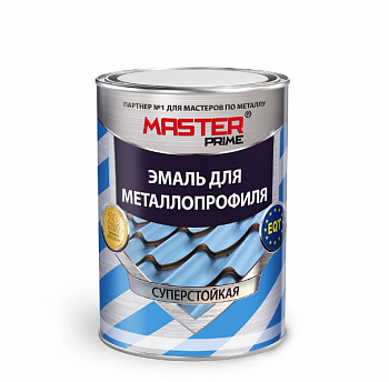 Эмаль для металлопрофиля и сендвич-панелей Farbitex Profi Master в Борисове