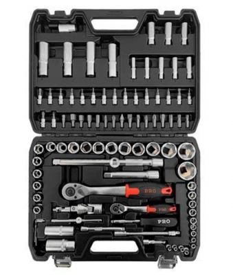 Набор головок и бит 1/4" 1/2" Startul PRO 94 предмета STUTTGART (Китай)