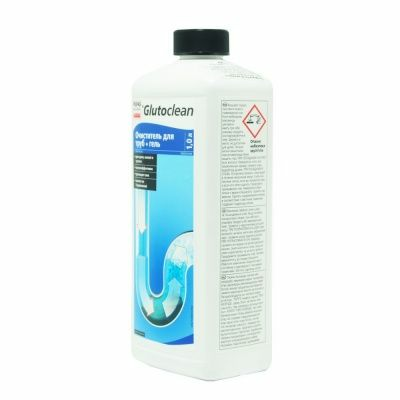 Очиститель для труб Glutoclean гель (Германия)