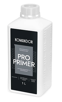 Грунтовка-концентрат универсальная KOMANDOR PRO PRIMER 1л (Россия) в Борисове Грунтовка-концентрат универсальная KOMANDOR PRO PRIMER 1л (Россия) в Борисове
