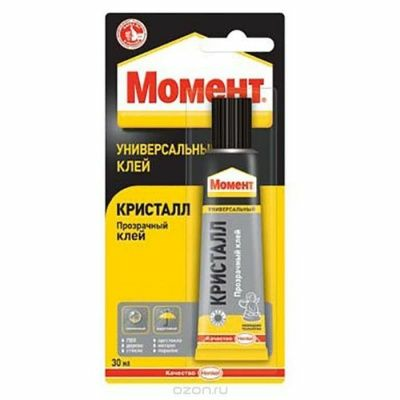 Клей Момент Кристалл 30мл (Россия)
