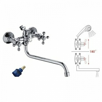 Смеситель для ванны/душа Ledeme L2308 (Китай)