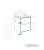 Набор тумба под умывальник Акватон Либерти 60 Дуб Эльвезия + раковина Элина 60 (Россия)