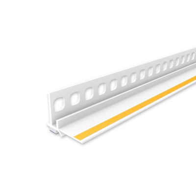 ЕвроПрофиль оконный примыкающий 6мм 2,5м Идеал 001 Белый (Россия)