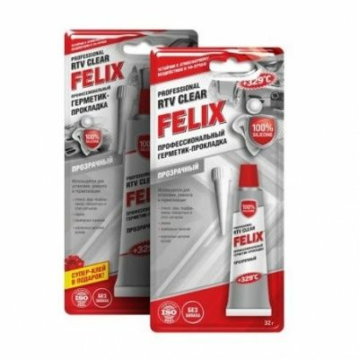 Герметик-прокладка FELIX прозрачный 32г (Россия)