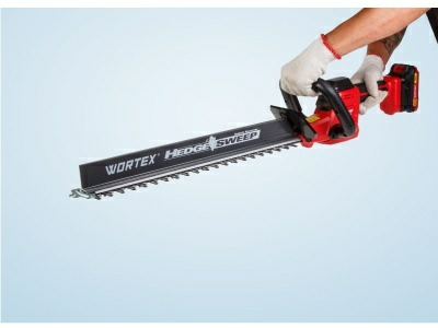 Аккумуляторный кусторез WORTEX DB 5018 ALL1 XLT SET с акб и зу, 18В, 500 мм, шаг 17 мм (Китай)