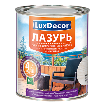 Лазурь защитно-декоративная для древесины LuxDecor в Борисове