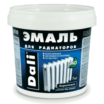 Эмаль акриловая для радиаторов DALI в Борисове